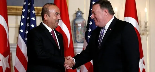 Çavuşoğlu Pompeo ile görüştü