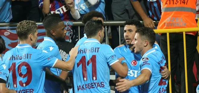 Trabzonspor tek attı üç aldı! Ümraniyespor 0-1 Trabzonspor MAÇ SONUCU-ÖZET
