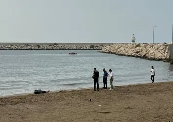 Mersin'de denize giren kişi boğuldu