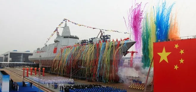 Çin’in yeni nesil destroyeri suya indirildi