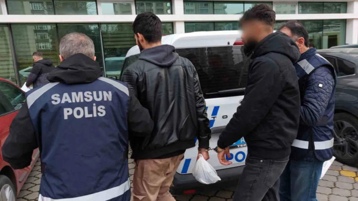 Samsun'da DEAŞ operasyonu: 2 gözaltı