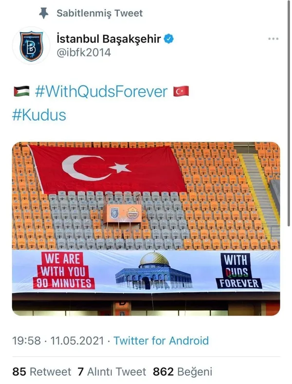 Futbolcular Filistin için tek yürek oldu! - 1