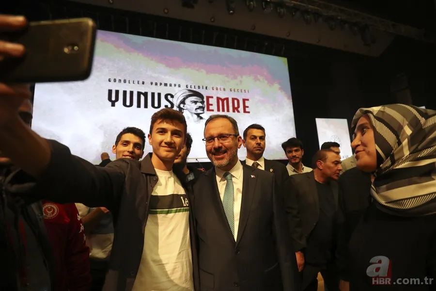 Bakan Kasapoğlu Yunus Emre anısına şiir okudu 19