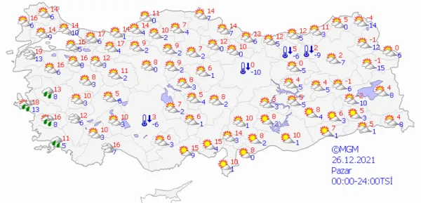 1640201589745.png Sıcaklıklar düşüyor yoğun kar geliyor! Meteoroloji çok sayıda il için gün verdi! İstanbul Ankara İzmir'de bu hafta hava durumu nasıl olacak? - 11