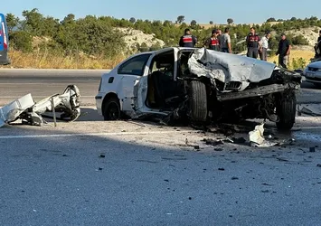 Kütahya'da korkutucu kaza: 5 yaralı