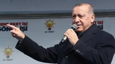 Başkan Erdoğan Trabzon mitinginde konuştu