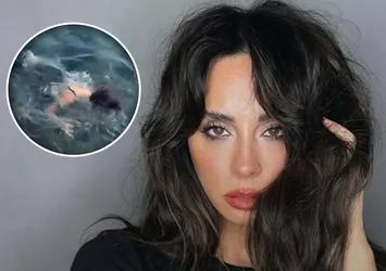 Yasemin Yürük telefonunu denize düşürdü peşinden suya atladı!