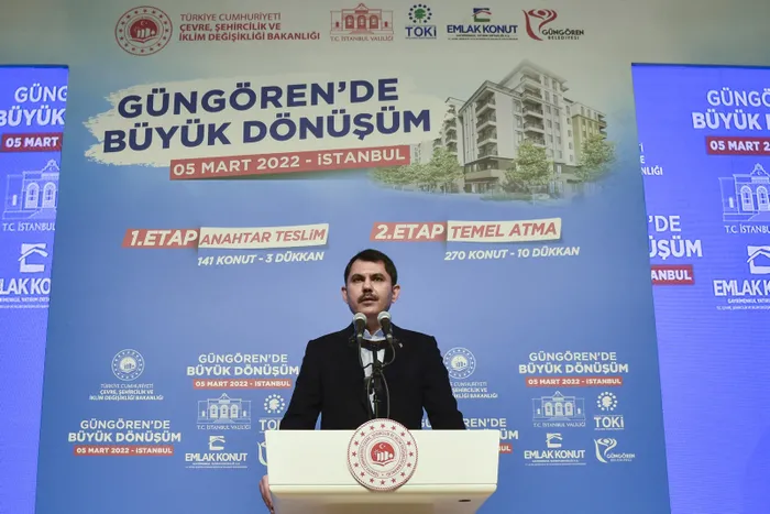 Çevre, Şehircilik ve İklim Değişikliği Bakanı Murat Kurum: İstanbul'u santim santim dönüştüreceğiz - 1
