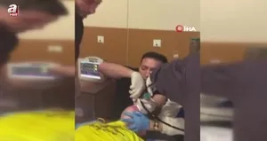 Yuttuğu ceviz yemek borusundan çıkarıldı