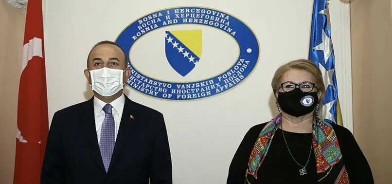 Son dakika: Dışişleri Bakanı Mevlüt Çavuşoğlu, Bosna-Hersekli mevkidaşı Turkovic ile görüştü