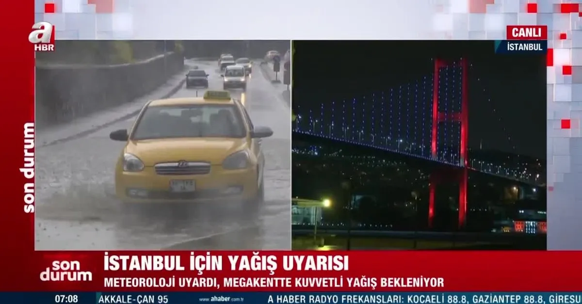 bugun dolu yagacak mi hadise kaza