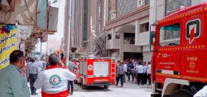 İran’da 10 katlı binanın çökmesi sonucu ölenlerin sayısı 31’e yükseldi