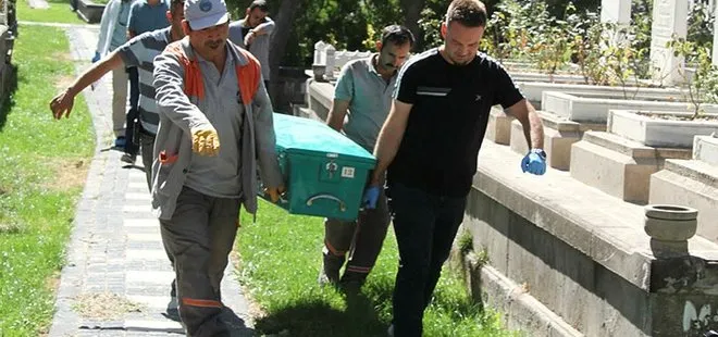 Kayseri’de mezarlıkta asılı ceset bulundu