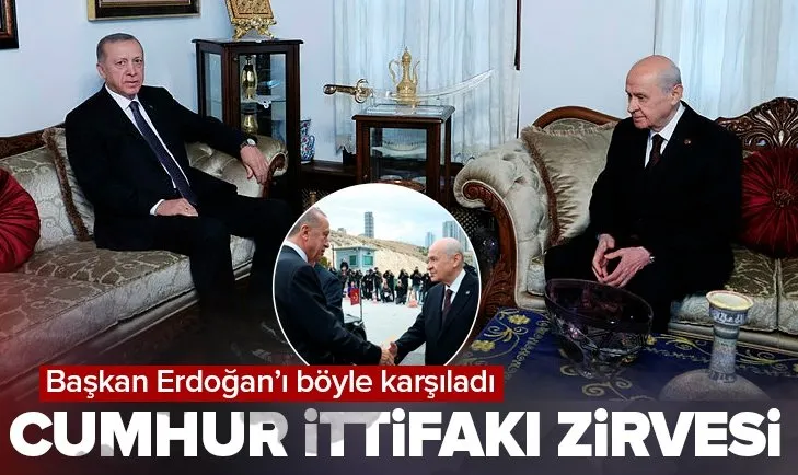 Son dakika: Başkan Erdoğan ile MHP lideri Devlet Bahçeli’den kritik zirve!