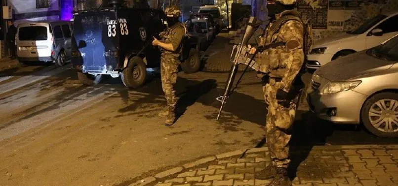 Siirt merkezli 6 ilde terör operasyonu