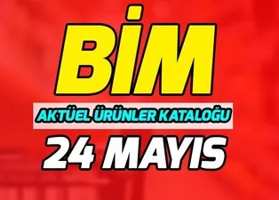 BİM aktüel ürünler kataloğu 24 Mayıs için son gün! BİM indirimli ürünler neler?