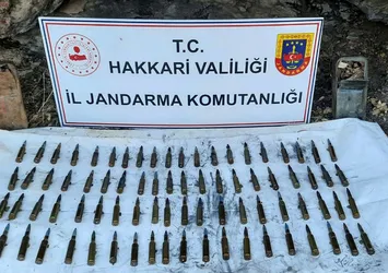 Hakkari'de toprağa gömülü halde bulundu! Teröristlere ağır darbe