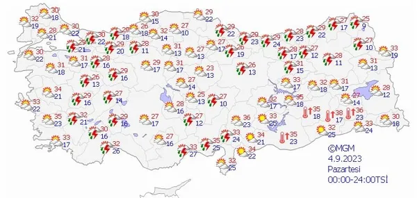 HAVA DURUMU | Meteoroloji müjdeyi sonunda verdi! Beklenen yağış çok kuvvetli geliyor! İstanbul ve Karadeniz... | 1-5 Eylül 2023 - 14