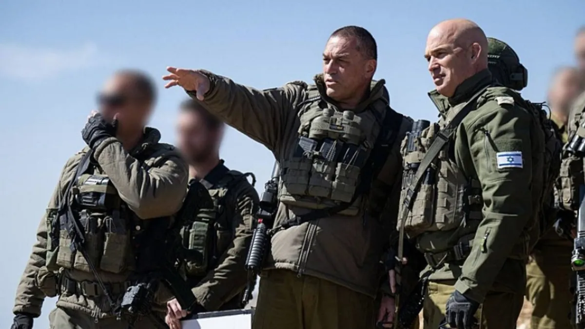 İsrail Genelkurmay Başkanı Suriye'de: Skandal saldırı planını onayladı!