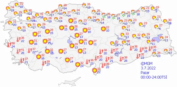 Türkiye sağanaklar sonrası kavrulacak! Hava Tahmin Uzmanı A Haber'de uyardı | İşte 5 günlük hava durumu - 14