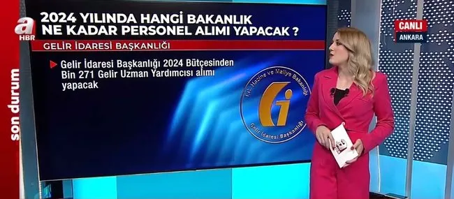 2024 yılında kaç kamu personeli alınacak? 60 bine yakın personel alımı yapılacak
