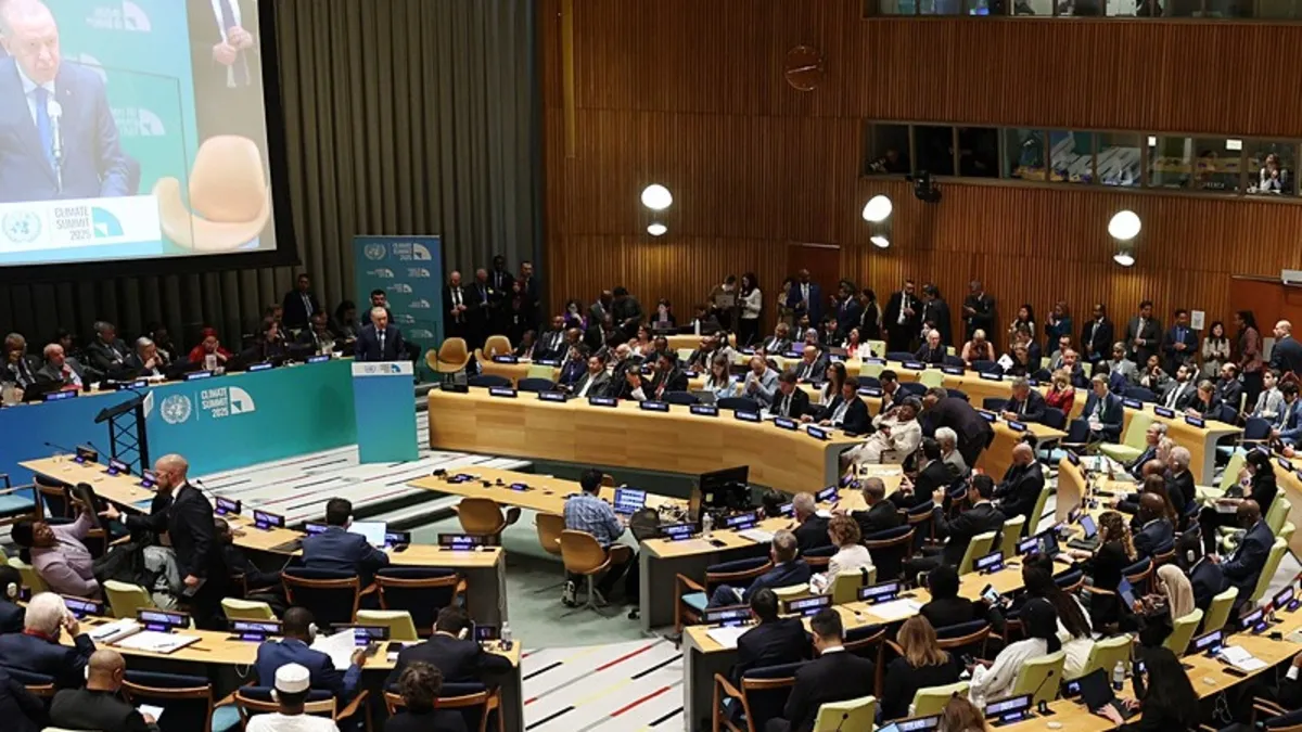 Başkan Erdoğan'dan BM İklim Zirvesi'nde net mesaj: Hedefimiz 2053 yılı için net sıfır emisyon