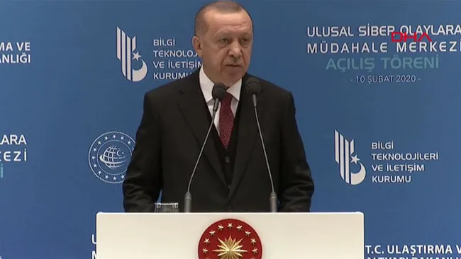 Son dakika: Başkan Erdoğan’dan Siber Olaylara Müdahale Merkezi açılış töreninde önemli açıklamalar