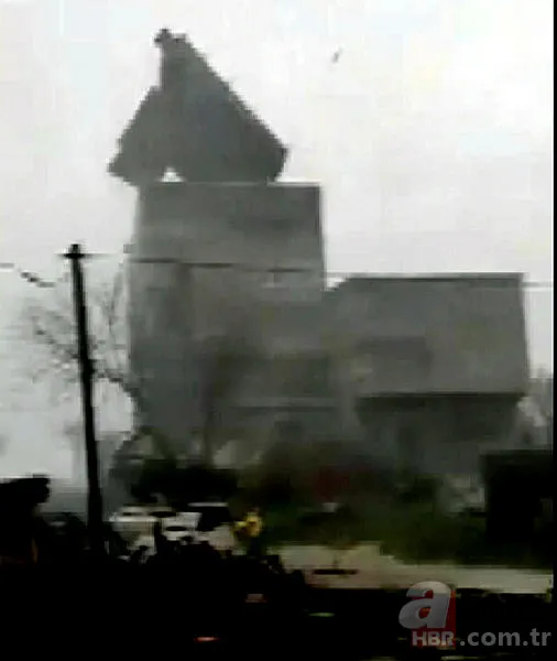 İstanbul'da lodos kabusu: Dehşeti yaşadılar! Can pazarı kamerada 12