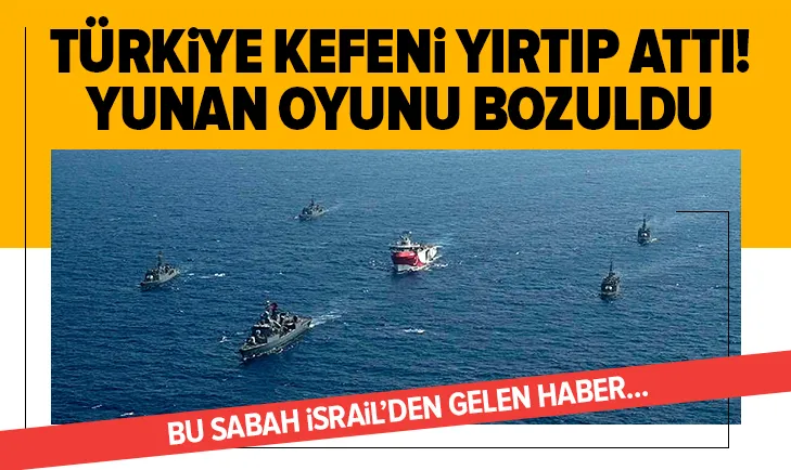 Türkiyenin Oruç Reis ile gelen hamlesi Yunanistanı çılgına çevirdi! İsrail bu sabah...