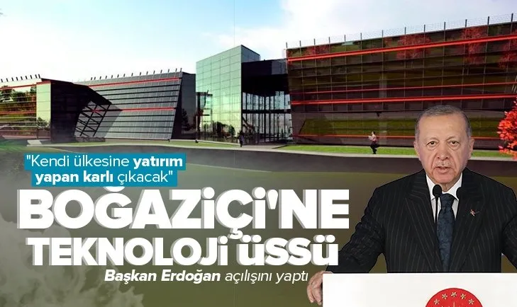 Son dakika: Başkan Erdoğan’dan Kandilli Bilim, Teknoloji ve Araştırma Binası Açılış Programında önemli açıklamalar