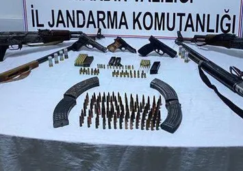 Mardin’de cephanelik ele geçirildi