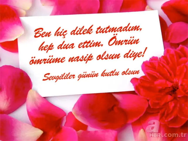 Sevgililer Günü mesajları 14 şubat! Sevgililer günü en anlamlı kısa uzun mesajlar! 14 şubat resimli mesajlar 6