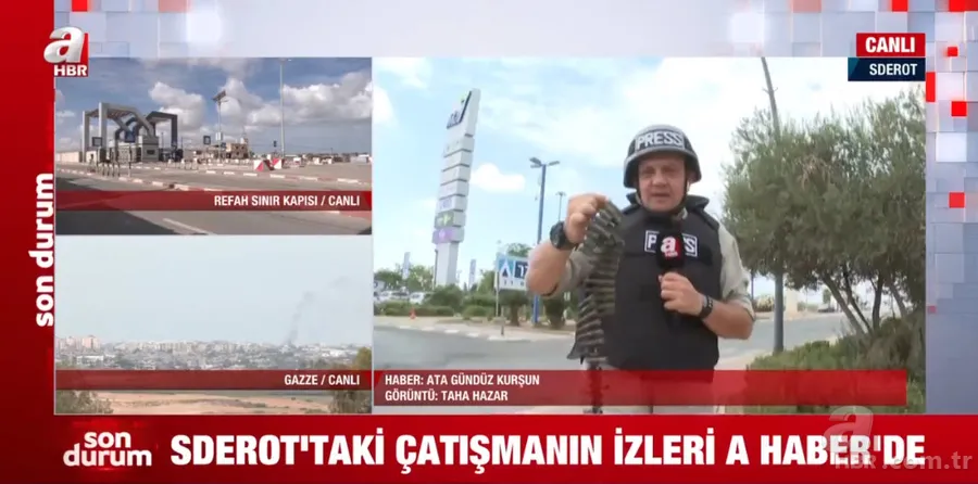 A Haber çatışma bölgesinde! Gazze'de katil İsrail'in katliamı sürüyor... 15