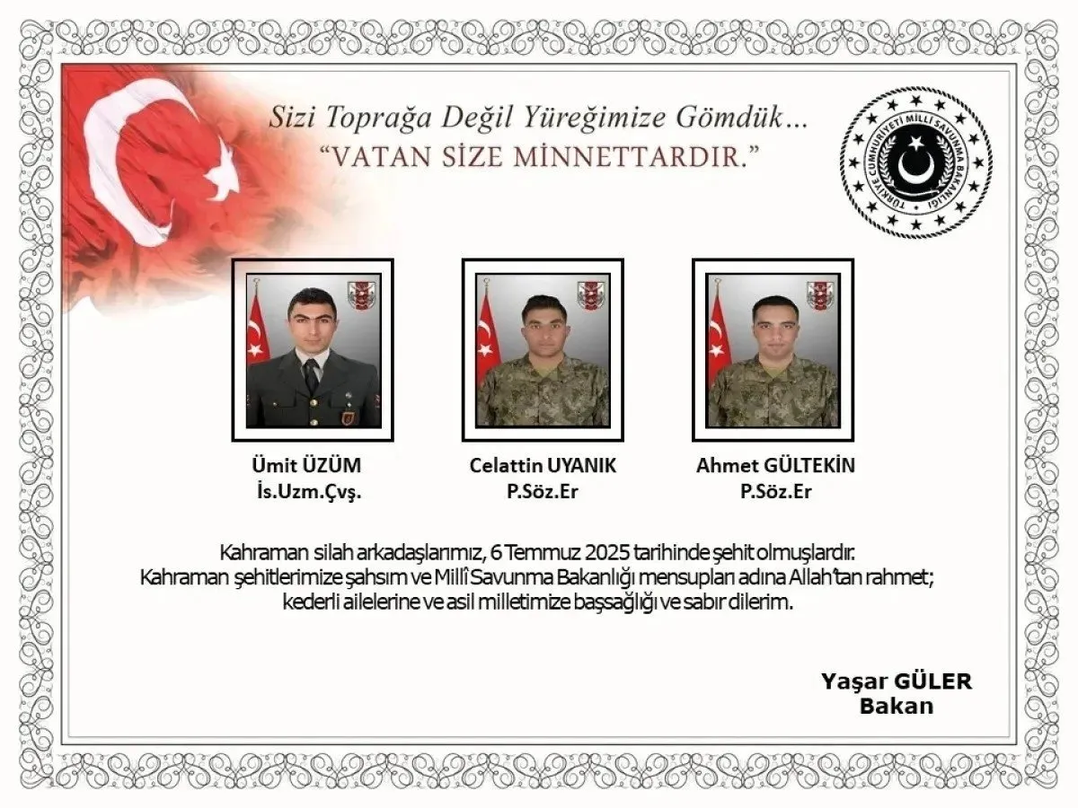 KİMLİKLERİ BELLİ OLDU
