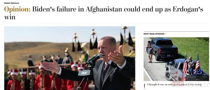 Washington Post’tan Başkan Erdoğan’a övgü! Biden’ın başarısızlığı Erdoğan’ın kazanmasıyla sonuçlanabilir