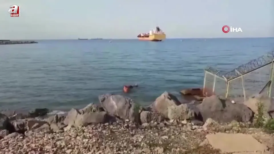 Denizden angus çıktı! Görenler hayrete düştü