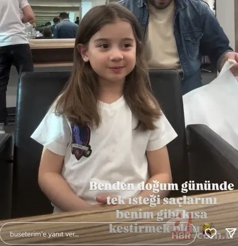 Annesinin kopyası oldu! Buse Terim kızı Naz'ın isteğini gerçekleştirdi 4