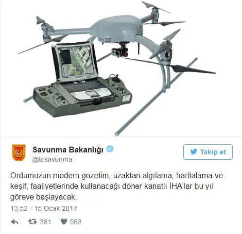 Döner kanatlı İHA'lar TSK envanterine giriyor - 1