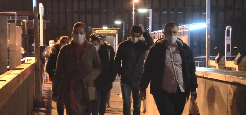 Son dakika: Kısıtlama bitti iş başı yapan vatandaşlar yollara akın etti