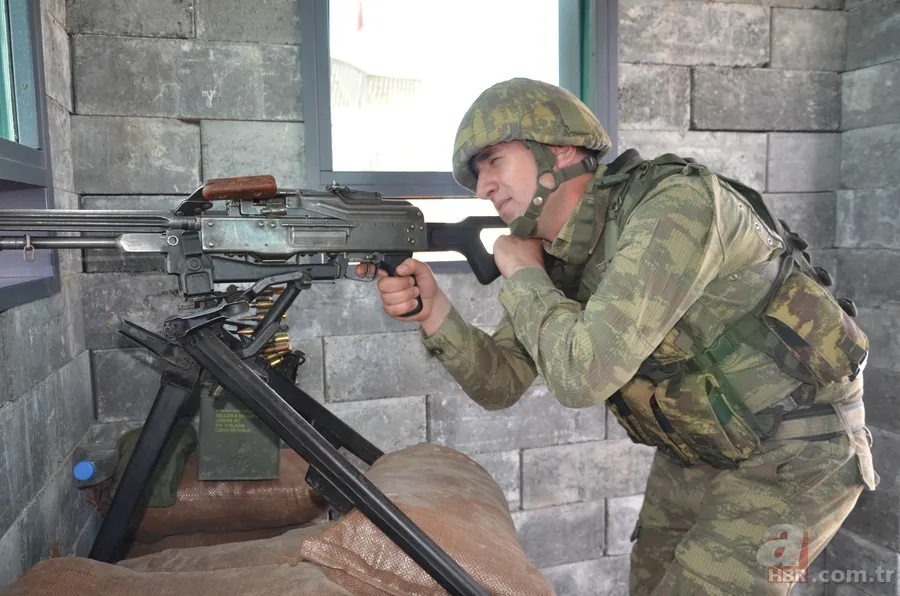 Teröristlerin korkulu rüyası hudut kartallarından Pençe harekatına tam destek 4