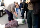 Yaralının elini bir an olsun bırakmadı