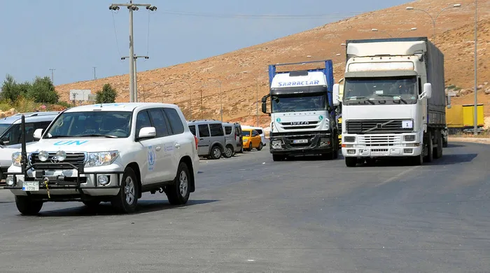 BM İdlib'e 108 TIR'la yardım gönderdi - 3