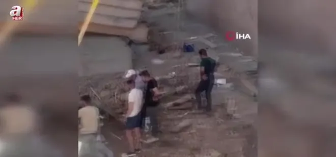 Kahramanmaraş'ta kule vinç devrildi: 1 ölü