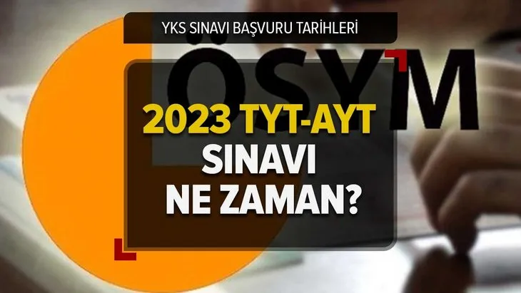 YKS BAŞVURU TARİHİ 2023 |  ÖSYM YKS ertelendi mi? TYT-AYT ne zaman? TYT Türkçe, Matematik, Biyoloji konuları, soru dağılımı...