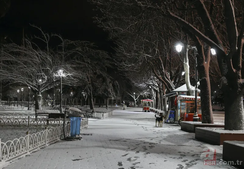 İstanbul beyaz örtüyle kaplandı! Ulaşımda aksama | Vali Yerlikaya uyardı: Zorunlu olmadıkça trafiğe çıkmayın 6