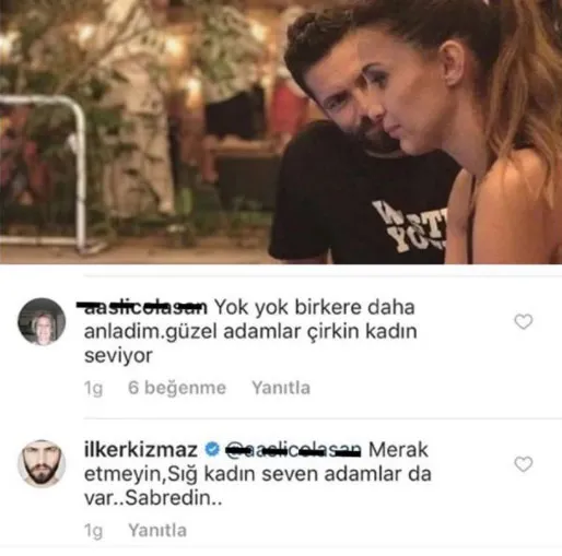 Oyuncu İlker Kızmaz, karısına çirkin diyen takipçisine öyle bir cevap verdi ki... - 1