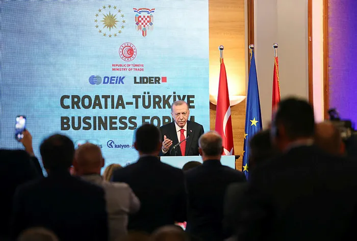 Başkan Erdoğan’dan Türkiye-Hırvatistan iş forumunda önemli açıklamalar: 460 milyar dolar değerinde