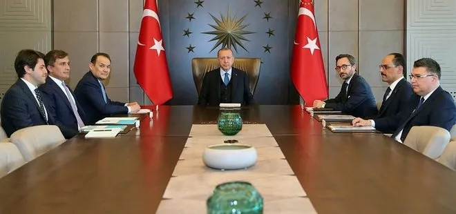 Başkan Erdoğan, Türk Konseyi Genel Sekreteri Amreyev’i kabul etti