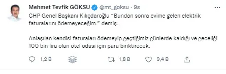 Kılıçdaroğlu’nun faturamı ödemiyorum açıklamasına ittifak ortağı İYİ Parti karşı çıktı! AK Parti’den sert tepki: Provokasyon peşinde