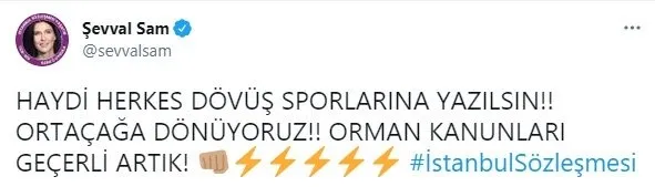FOX TV oyuncusu Şevval Sam'dan İstanbul Sözleşmesi provokasyonu - 1